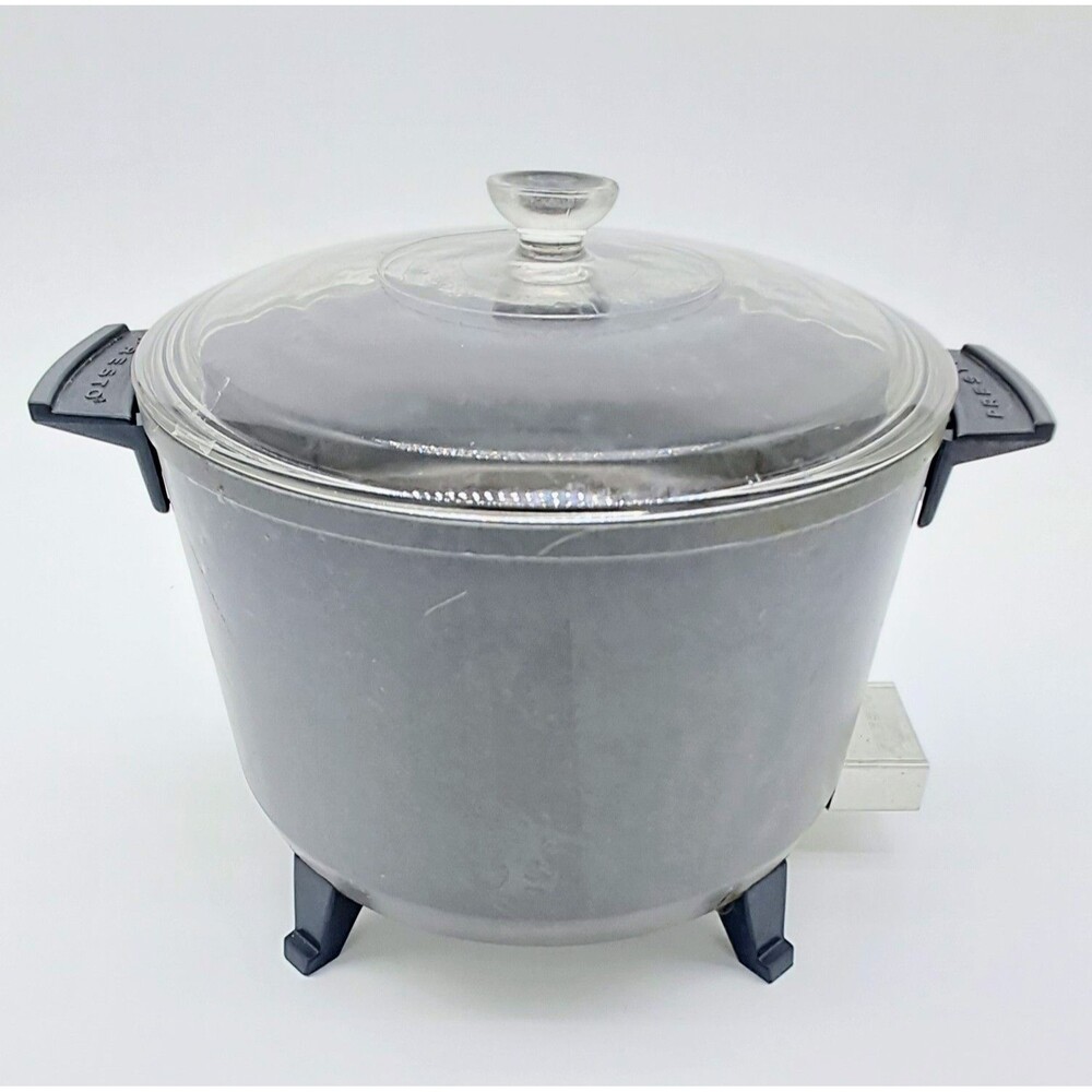 Vintage Presto Kitchen Kettle 6 Qt Multi Cooker Deep Fryer 0600203 1300W USA